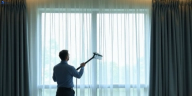 Commercial curtain stain removal service enoggera-reservoir hotels offices restaurants