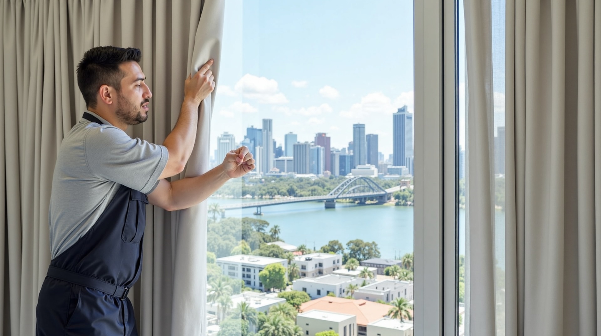 Enoggera Reservoir Curtain Cleaning Service